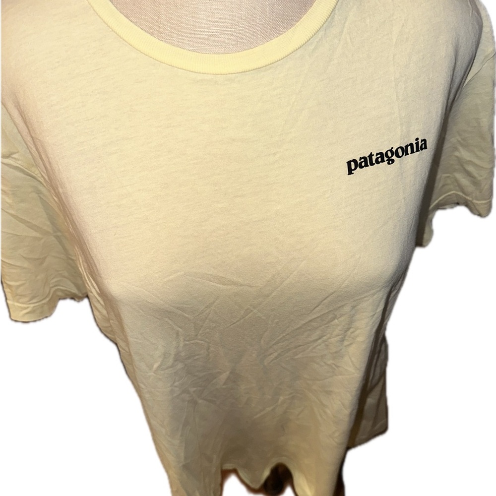 Patagonia Women's Light Yellow Tee